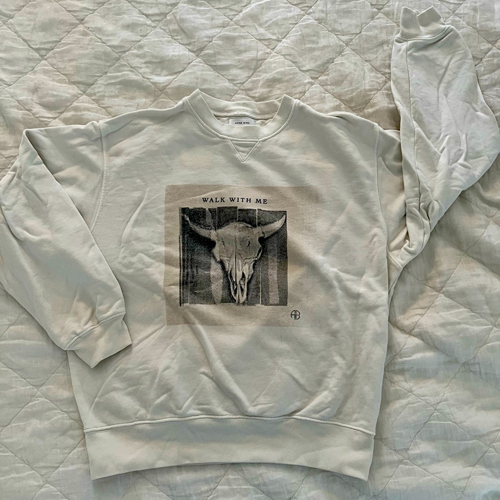 Anine Bing “Walk This Way” Ramona Sweatshirt Medium